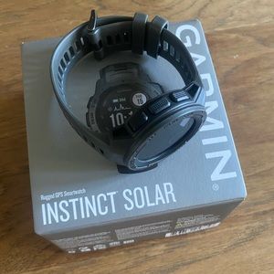 Garmin Instinct Solar Smartwatch-graphite